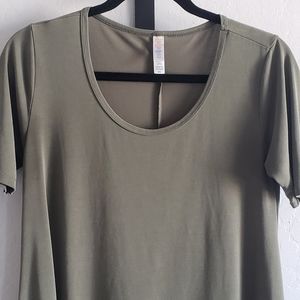 Lularoe Perfect T Olive Green